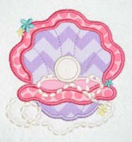 Oyster Pearl Applique