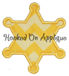 Sheriff Badge applique